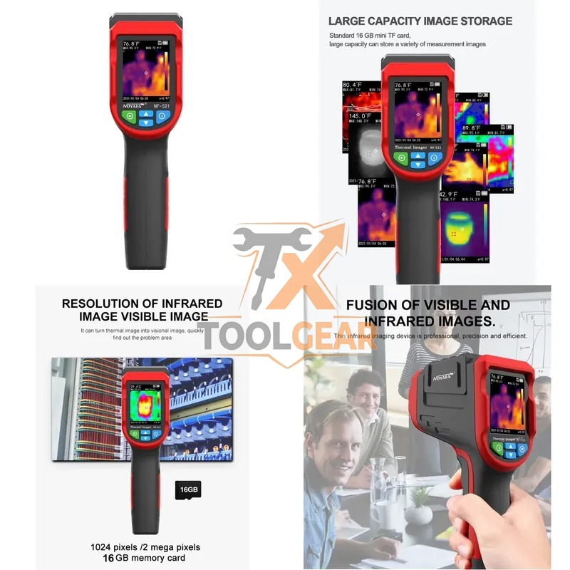Nf 521 Thermal Imaging Camera - 2026hotsale* NOYAFA thermische beeldvormingscamera's NF-521 netwerk