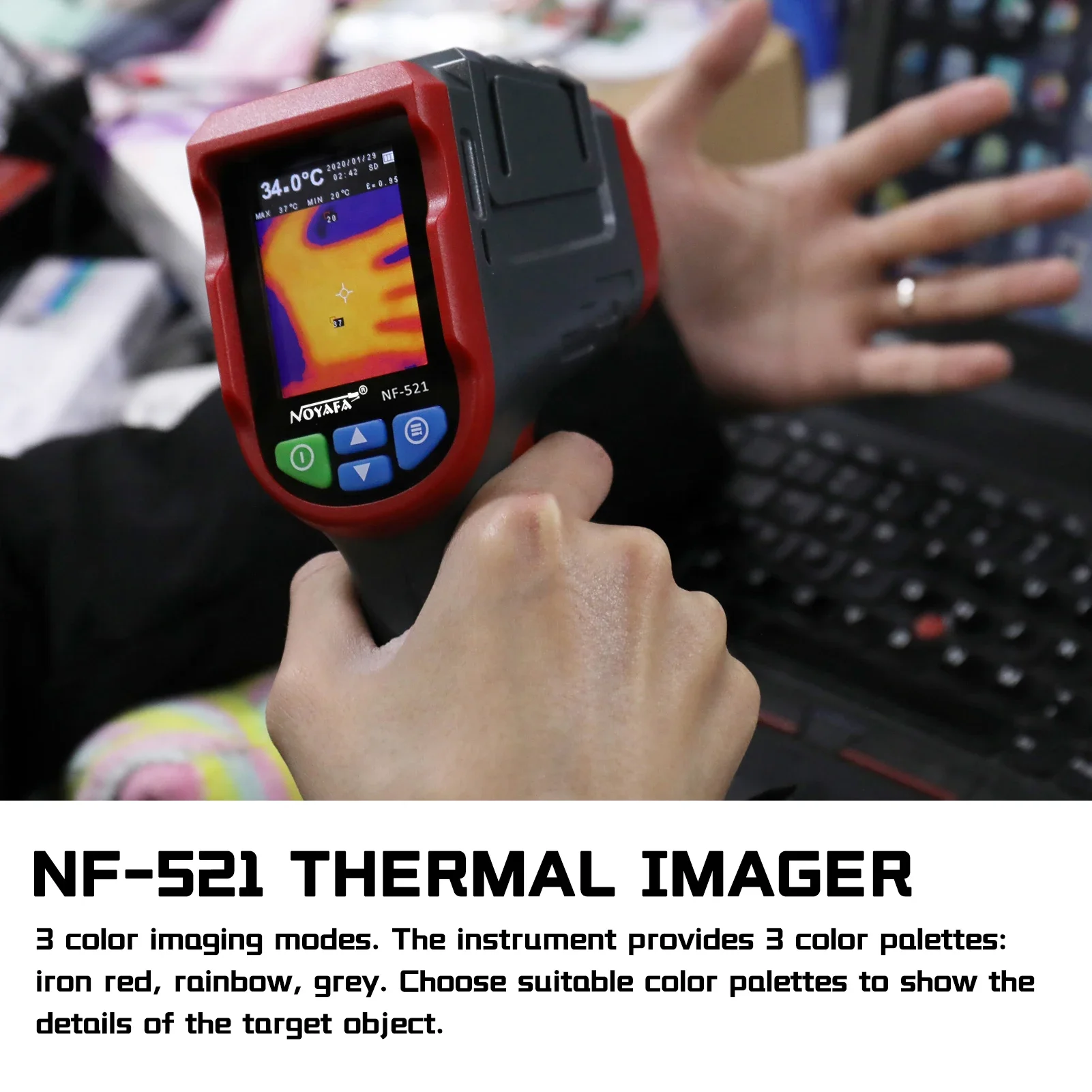 NF-521 Handheld infrarood warm - Nf 521 Thermal Imaging Camera recensie en prijs