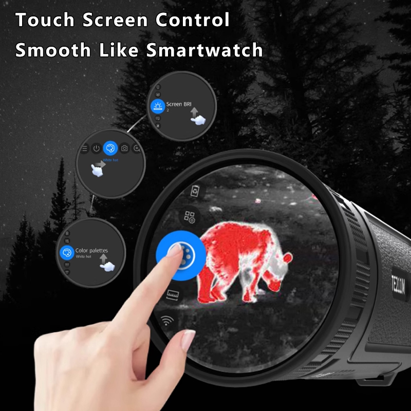 Gids TE211M/TE211/TE411 Monocu - Guide Sensmart Thermal Monocular recensie en prijs