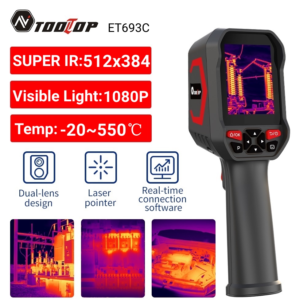 TOOLTOP ET693C Super IR 512x38 - Nf 521 Thermal Imaging Camera recensie en prijs